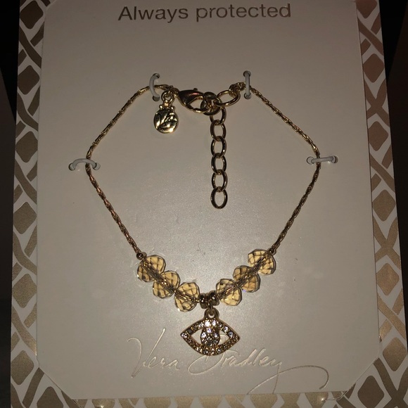 ๐ Vera Bradley gold tone bracelet NWT - Picture 7 of 7
